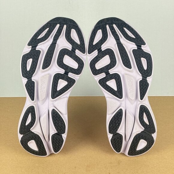 Hoka Bondi 8 Athletic Running Shoes Womens 9.5 Purple Pink Burgundy Low Top - Picture 7 of 10